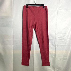 lularoe tall & curvy solid color medium pink leggings